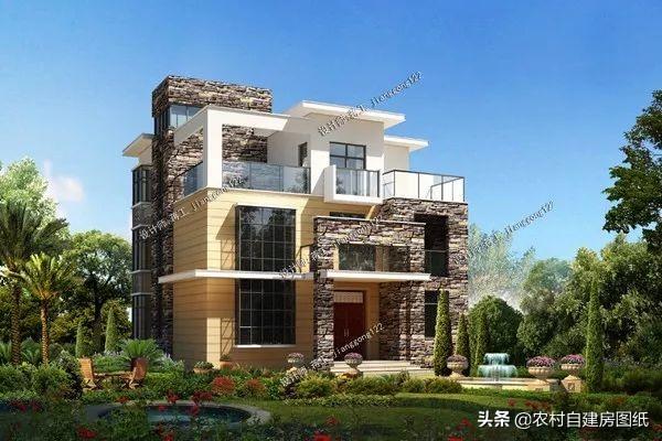 4款三層半現(xiàn)代風(fēng)格別墅設(shè)計(jì)圖，實(shí)用和高顏值兼顧