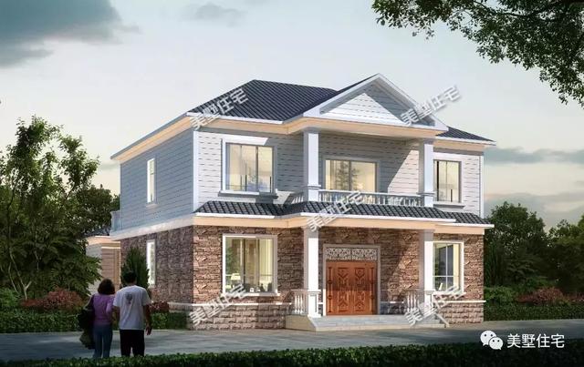 8款歐式二層別墅設(shè)計(jì)圖，造價(jià)18萬(wàn)到50萬(wàn)任你選