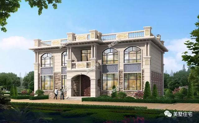 8款歐式二層別墅設(shè)計(jì)圖，造價(jià)18萬(wàn)到50萬(wàn)任你選