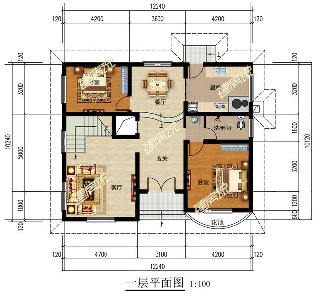 3套二層別墅設(shè)計圖，造價20萬左右，這么便宜，喜歡的抓緊了！