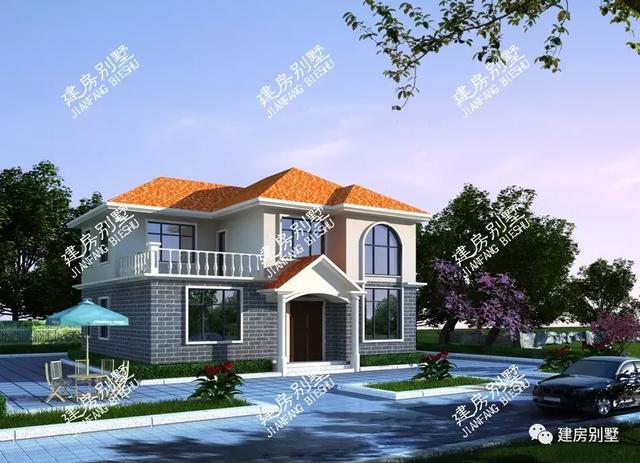 兩款面寬在13米左右的別墅設(shè)計圖戶型，外觀看著簡約又美觀