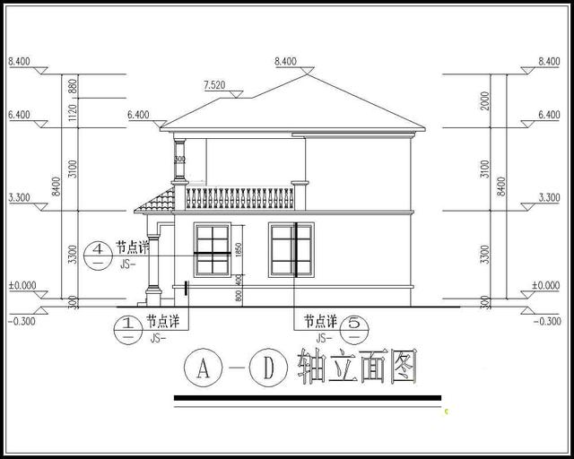 二層農(nóng)村自建房設(shè)計(jì)圖，較清新時(shí)尚和簡(jiǎn)約大氣，兩種外觀配色方案可選