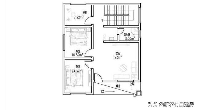 這款小面寬別墅設(shè)計(jì)圖，層次感十足，外觀精美住的也舒心