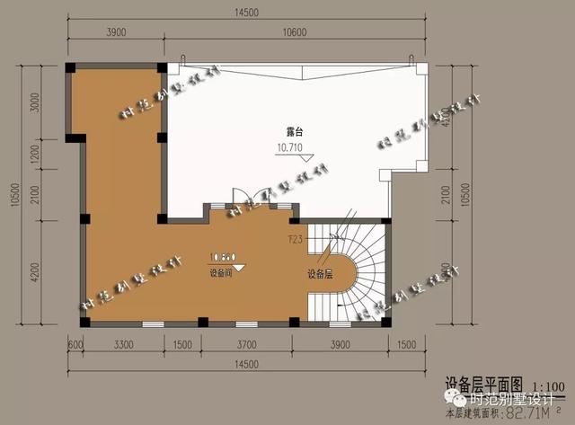 帶電梯的華麗復式別墅設(shè)計圖，功能齊全，簡直是一種享受