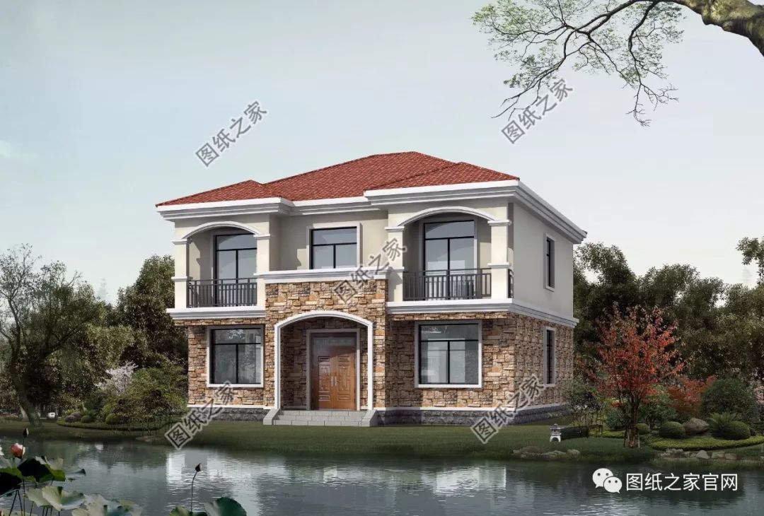 40款全新設(shè)計(jì)二層別墅外觀圖片大全，最漂亮的農(nóng)村二層小樓