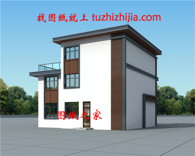 現(xiàn)代別墅設(shè)計(jì)圖紙帶效果圖，三層別墅設(shè)計(jì)方案精選