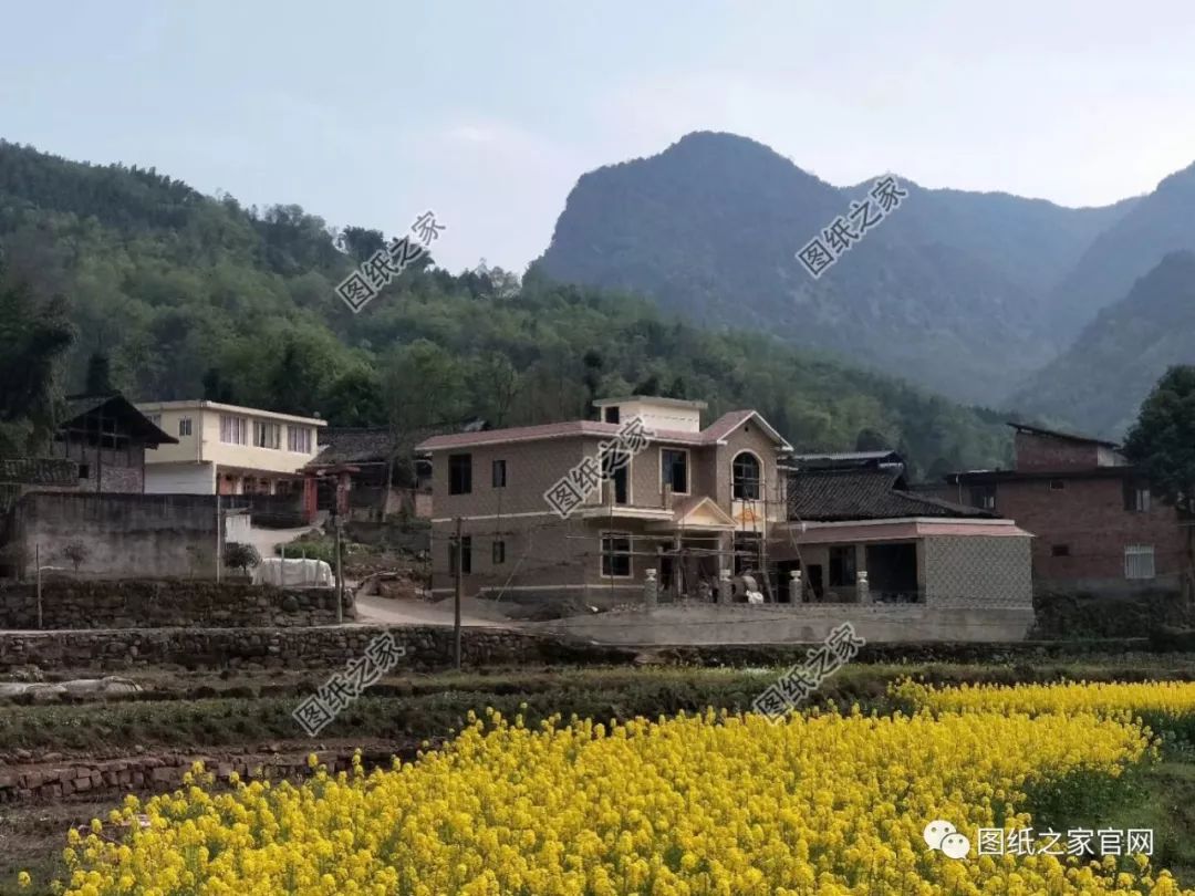 11×10米農(nóng)村二層自建房施工圖，比效果圖還漂亮，村里看了都夸贊！【建房實(shí)拍】