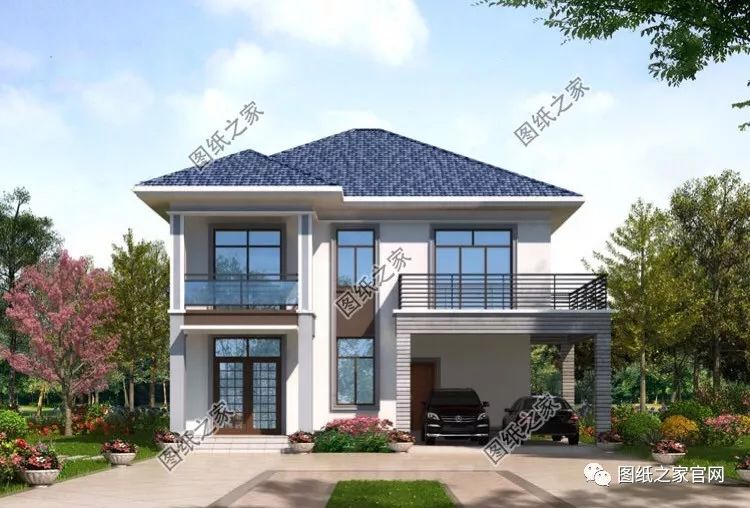 40款簡(jiǎn)單實(shí)用的兩層住宅房子設(shè)計(jì)圖，20萬(wàn)就能建，快來(lái)挑一款吧！