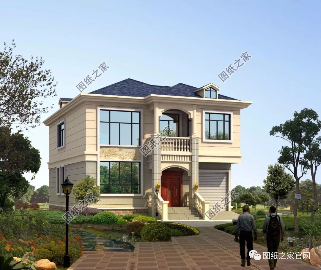 40款簡(jiǎn)單實(shí)用的兩層住宅房子設(shè)計(jì)圖，20萬(wàn)就能建，快來(lái)挑一款吧！