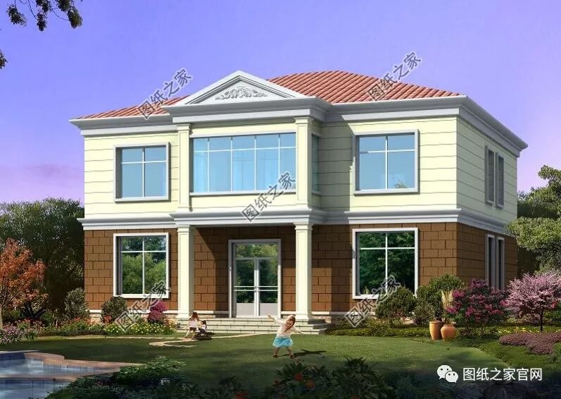 40款簡(jiǎn)單實(shí)用的兩層住宅房子設(shè)計(jì)圖，20萬(wàn)就能建，快來(lái)挑一款吧！