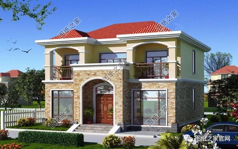 40款簡(jiǎn)單實(shí)用的兩層住宅房子設(shè)計(jì)圖，20萬(wàn)就能建，快來(lái)挑一款吧！