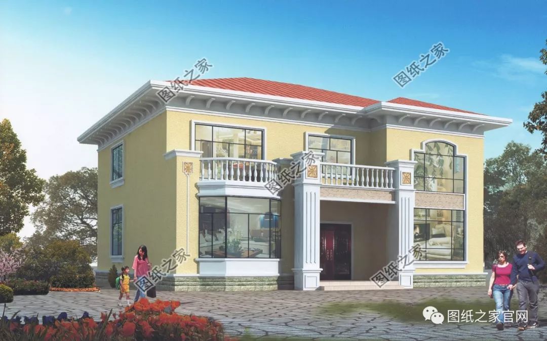 40款簡(jiǎn)單實(shí)用的兩層住宅房子設(shè)計(jì)圖，20萬(wàn)就能建，快來(lái)挑一款吧！