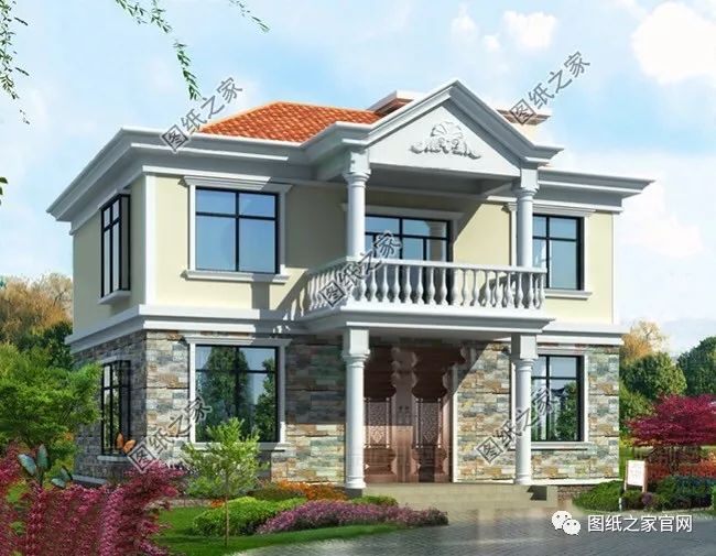 40款簡(jiǎn)單實(shí)用的兩層住宅房子設(shè)計(jì)圖，20萬(wàn)就能建，快來(lái)挑一款吧！