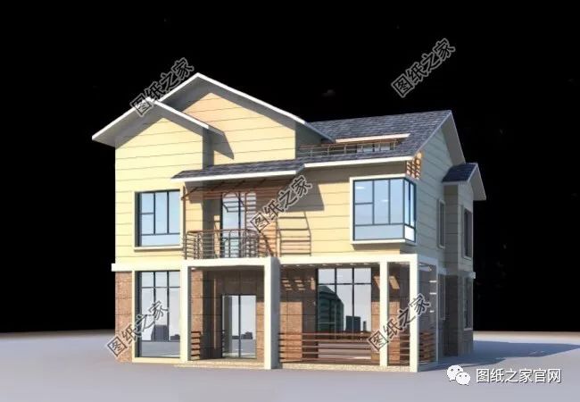 40款簡(jiǎn)單實(shí)用的兩層住宅房子設(shè)計(jì)圖，20萬(wàn)就能建，快來(lái)挑一款吧！