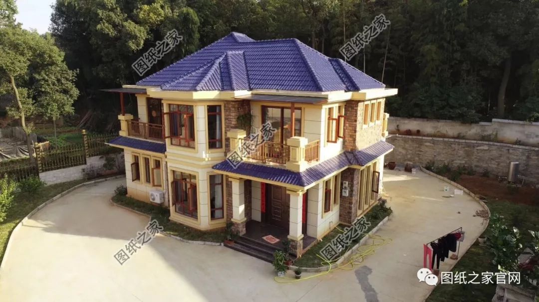 建面寬12米二層小別墅實拍，戶型好，外觀好，年輕人的最愛！