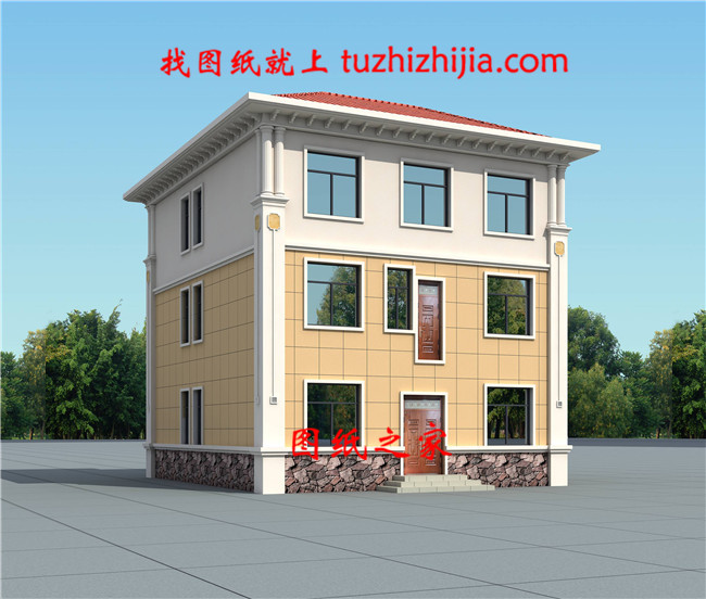 經(jīng)典三層別墅設(shè)計(jì)圖紙（全套施工圖+效果圖）