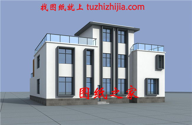 獨(dú)棟二層別墅cad設(shè)計(jì)圖紙，自建別墅方案精選