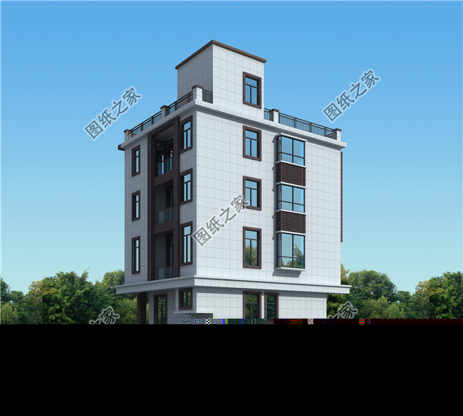 80平方米農(nóng)村四層房屋設(shè)計(jì)圖紙及效果圖