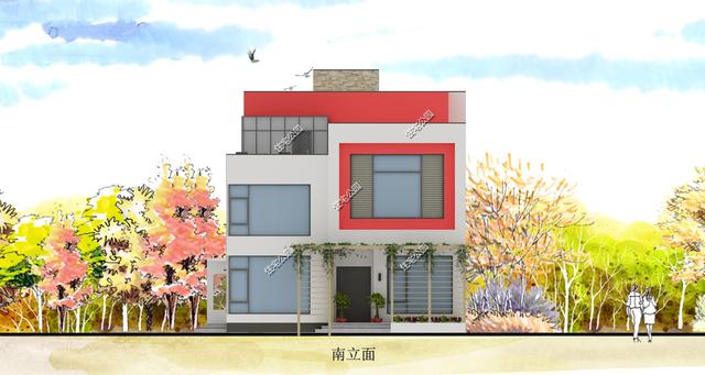 農(nóng)村10×12米現(xiàn)代風格住宅，80、90后看了都會心動