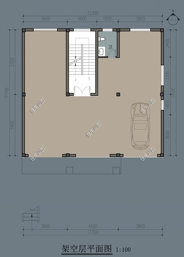 農(nóng)村蓋別墅把樓梯放外面好嗎？