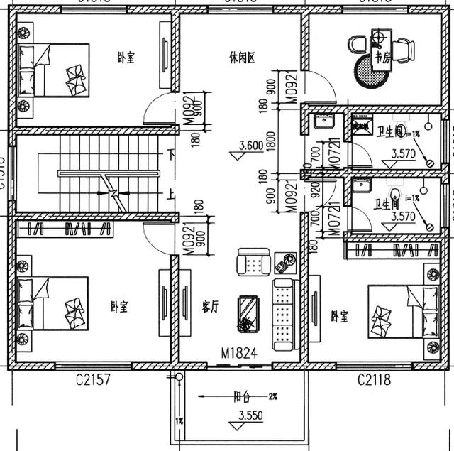 廣東小伙曬二層半自建房（附戶型圖），建完村里都說(shuō)好