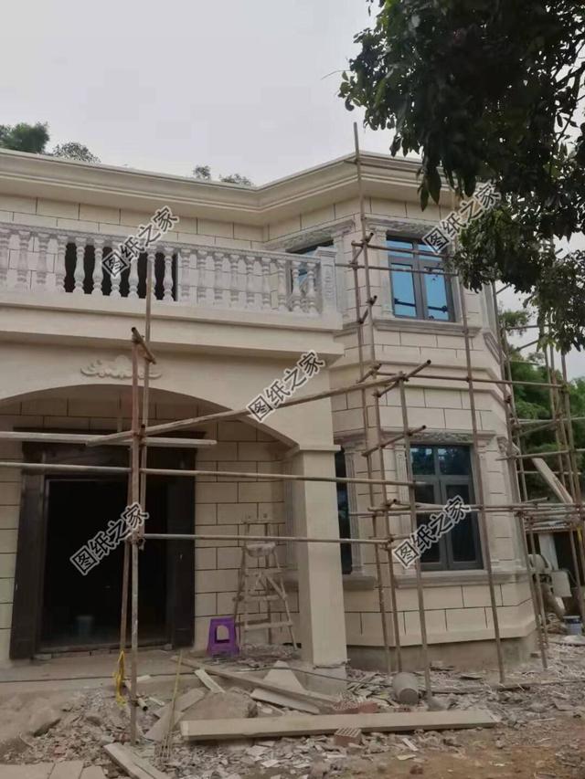 35萬修建二層歐式小別墅，兄長幫忙建的，超值