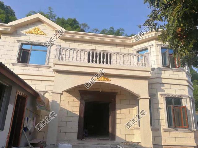 35萬修建二層歐式小別墅，兄長幫忙建的，超值