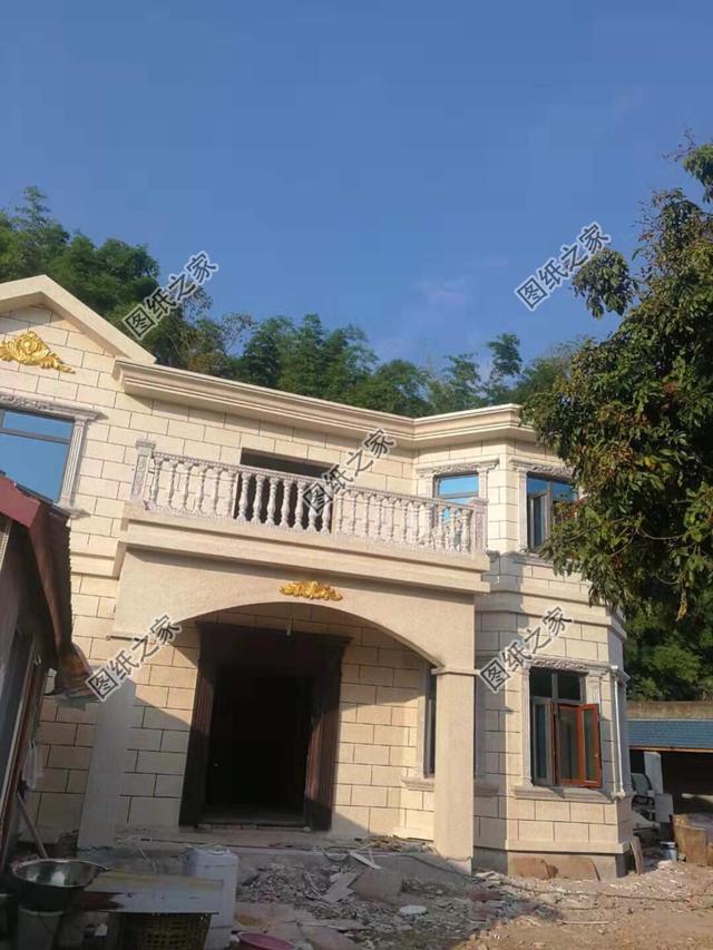 35萬修建二層歐式小別墅，兄長幫忙建的，超值