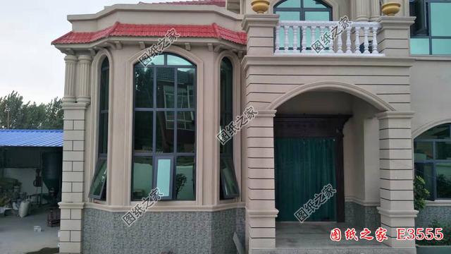 實(shí)拍二層歐式小別墅完工圖，漂亮，實(shí)用