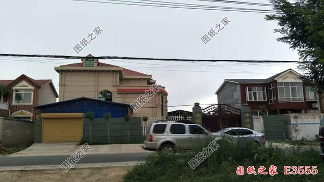 實(shí)拍二層歐式小別墅完工圖，漂亮，實(shí)用