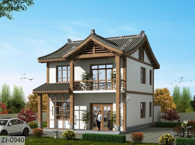 精選7套農(nóng)村小戶型自建房設(shè)計(jì)，占地不足百平，造價不超20萬