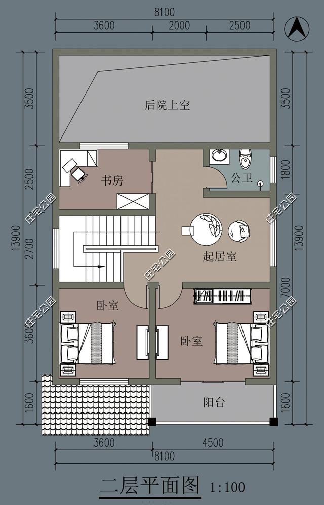 精選7套農(nóng)村小戶型自建房設(shè)計(jì)，占地不足百平，造價不超20萬