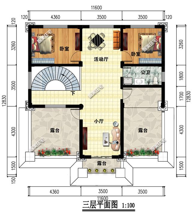 這3棟歐式別墅設(shè)計設(shè)計圖，走到哪都很吃香，好評如潮