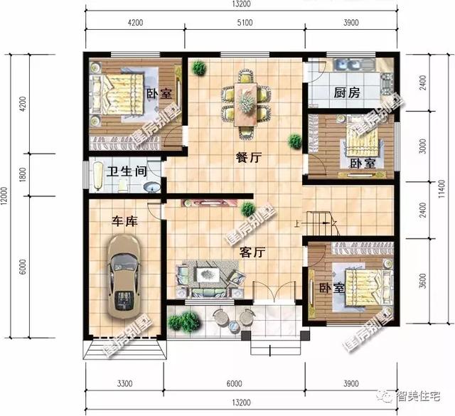 5棟外觀美且造價低的一層別墅，15萬蓋新房，人人都住得起