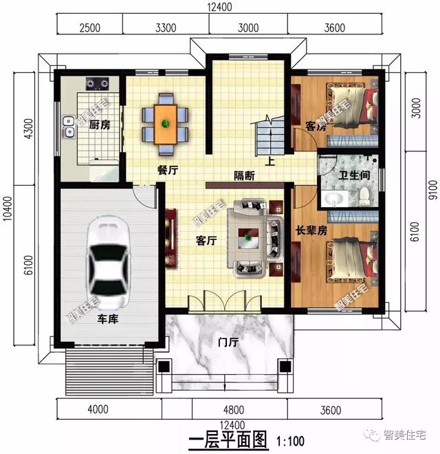 2棟帶車庫的農村別墅，不做全村最豪，至少也要比鄰居家的好