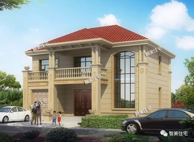 2棟帶車庫的農村別墅，不做全村最豪，至少也要比鄰居家的好