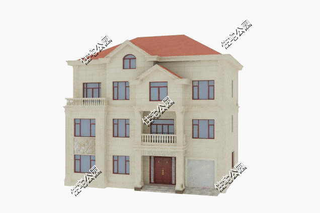 15X11米三層帶架空層別墅戶型，建起來實(shí)用