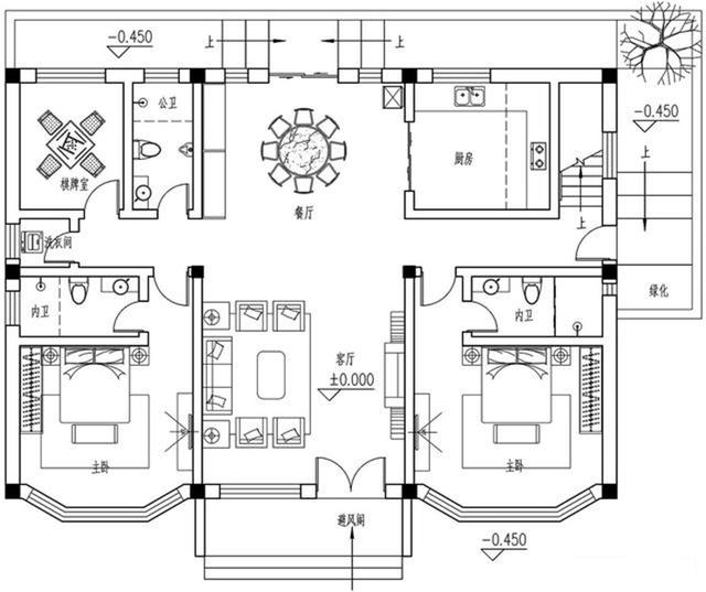 北京70萬自建新中式二層別墅，帶幽居庭院，真是太值了