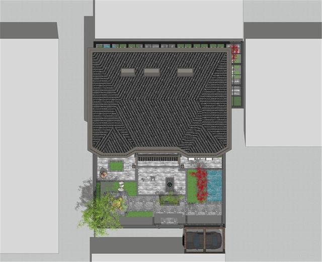 北京70萬自建新中式二層別墅，帶幽居庭院，真是太值了