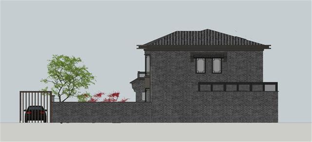 北京70萬自建新中式二層別墅，帶幽居庭院，真是太值了