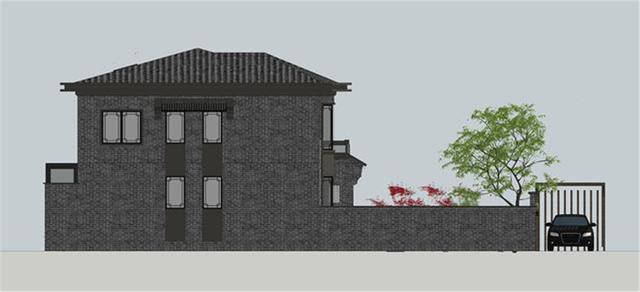 北京70萬自建新中式二層別墅，帶幽居庭院，真是太值了