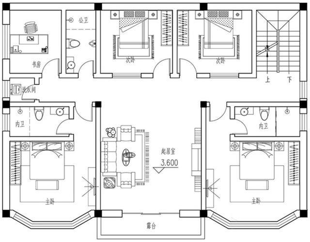 北京70萬自建新中式二層別墅，帶幽居庭院，真是太值了