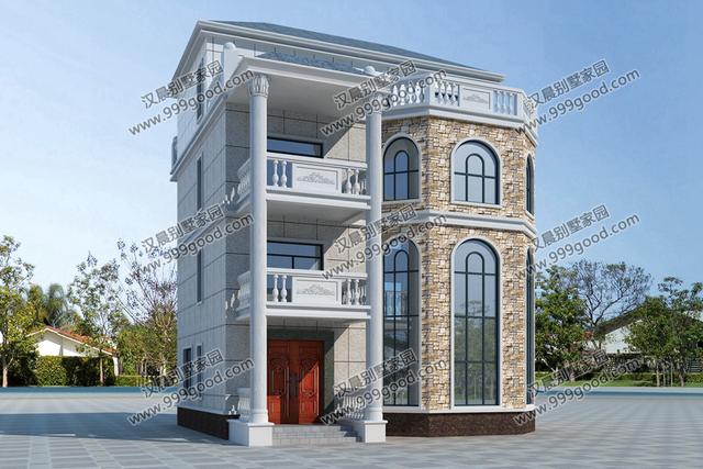 小宅地也可蓋雙拼，四層雙拼自建房這樣蓋起來怎么樣