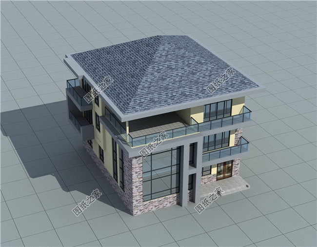 160平方米三層別墅戶型圖紙及全套施工方案