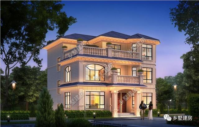 12×12.43米的農(nóng)村自建別墅方案，建一棟在農(nóng)村，眾人艷羨