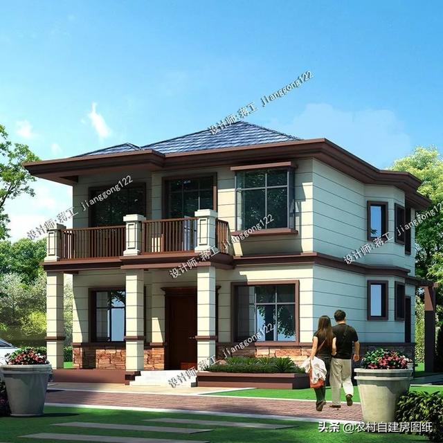 小宅基地建房不再難，幾款小戶型自建房方案讓你愛不釋手