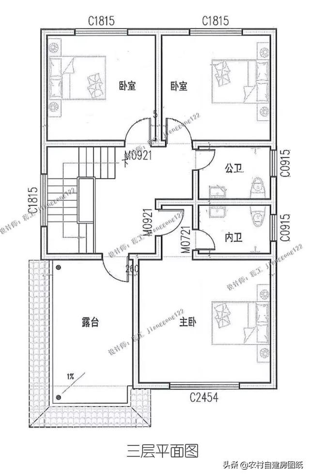 小宅基地建房不再難，幾款小戶型自建房方案讓你愛不釋手