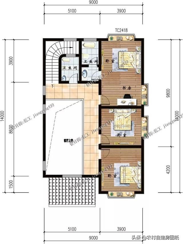 小宅基地建房不再難，幾款小戶型自建房方案讓你愛不釋手