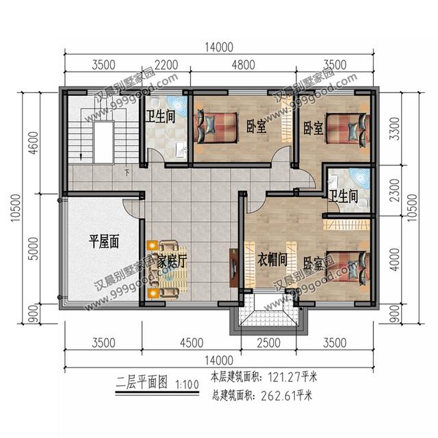 古樸風(fēng)格和現(xiàn)代元素共同成就這棟二層小別墅，14X10.5米