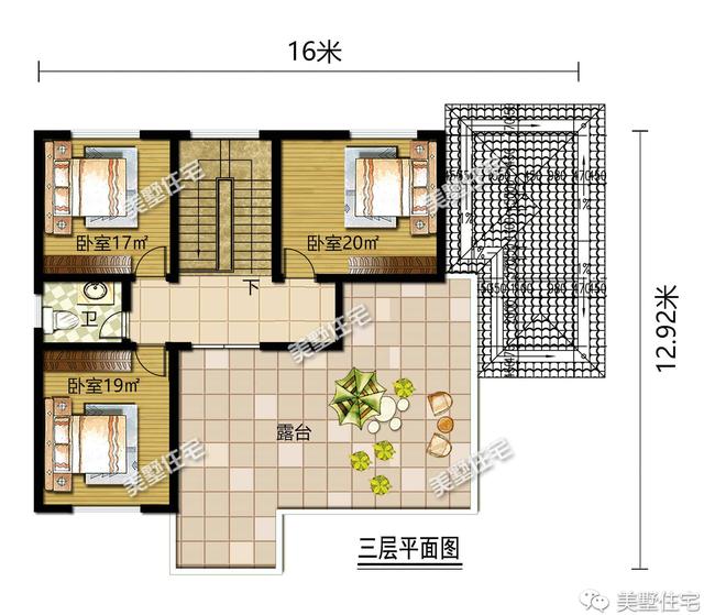 帶大廳堂的農(nóng)村別墅，第一棟一看就是豪宅，二棟建在老家無人不夸